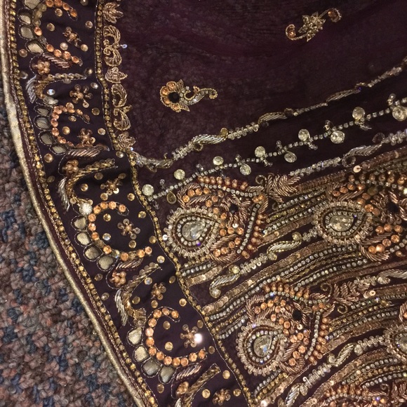 A maxi dress that was custom and hand made. - Picture 8 of 8